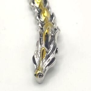 Silver Gold Dragon Chain Bracelet Clasp Anniversary Birthday Fashion Gift NEW!